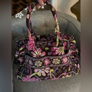 Vera Bradley Floral Patterned Tote Bag